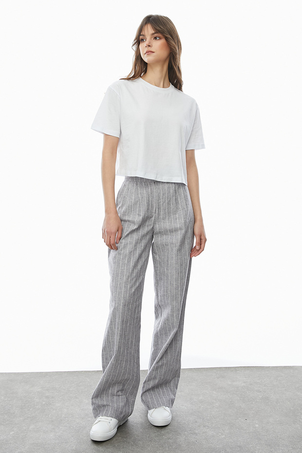 Çizgili Pantolon - 2