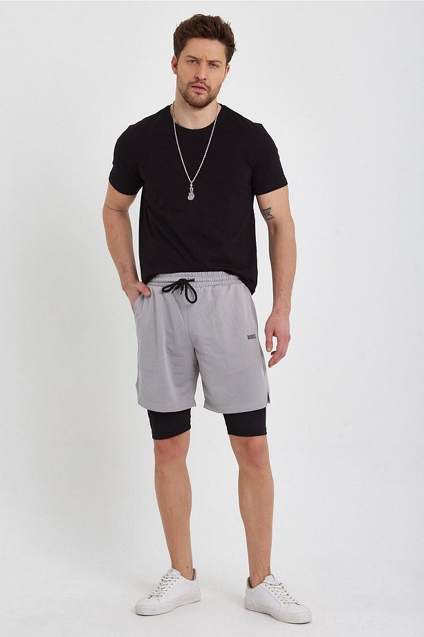 Taytlı Iç Cepli Spor Şort - 6