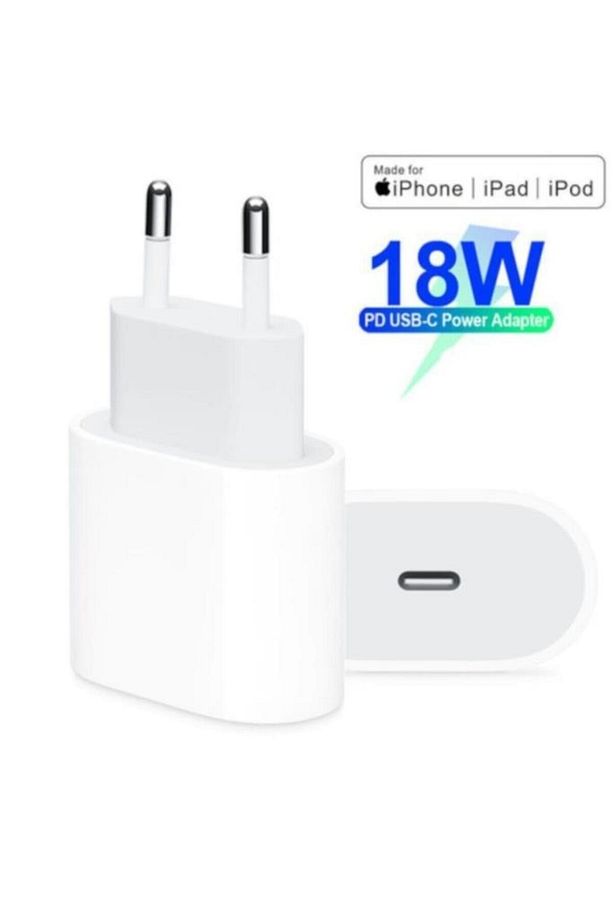 Sesatech %100 Orjinal Erl 18w Adaptör Ve 1 Metre Type-c Başlıklı Lightning Kablo Iphone Şar Aleti - 2