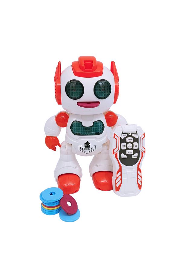 Uzaktan Kumandalı Programlanabilir Disk Atan Akıllı Robot 606-30 - 4