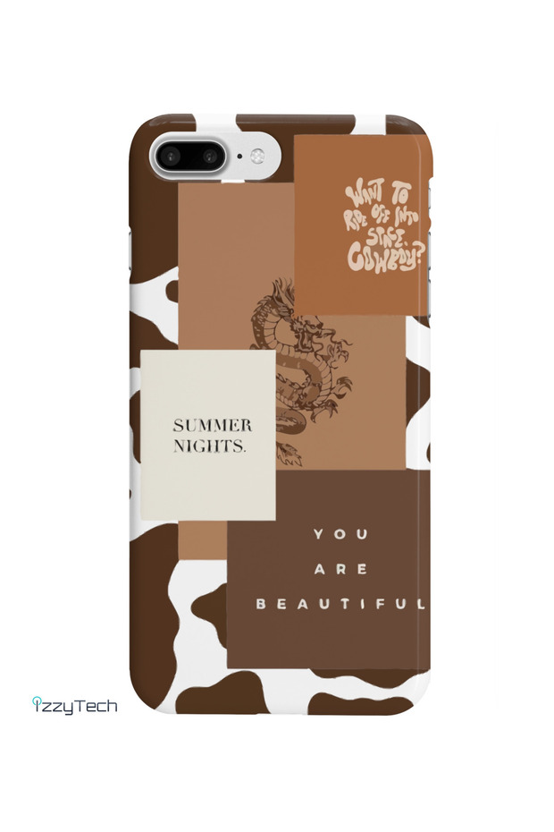 Case for iPhone 8 Plus, Case for iPhone 7 Plus, Soft Silicone, Microfiber Lining - 1