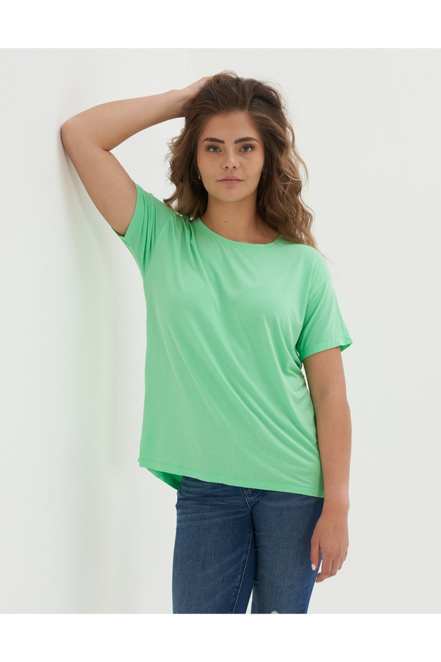 Green Women's / Girls' T-Shirt U-2370-8811