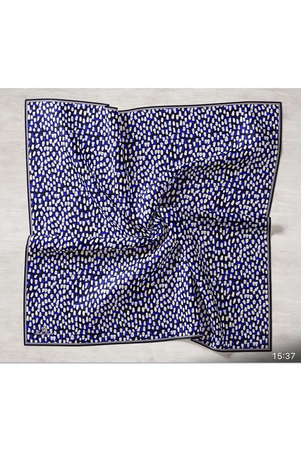 %100 Twill İpek Eşarp-Yaz Sezonu 2024 - 1