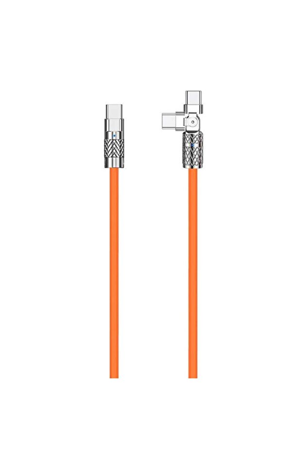 Mio UC100 USB-C To USB-C 100W 180° Dönebilen 480Mbps Ultra Hızlı Şarj ve Data Kablosu 1,2METRE - 7