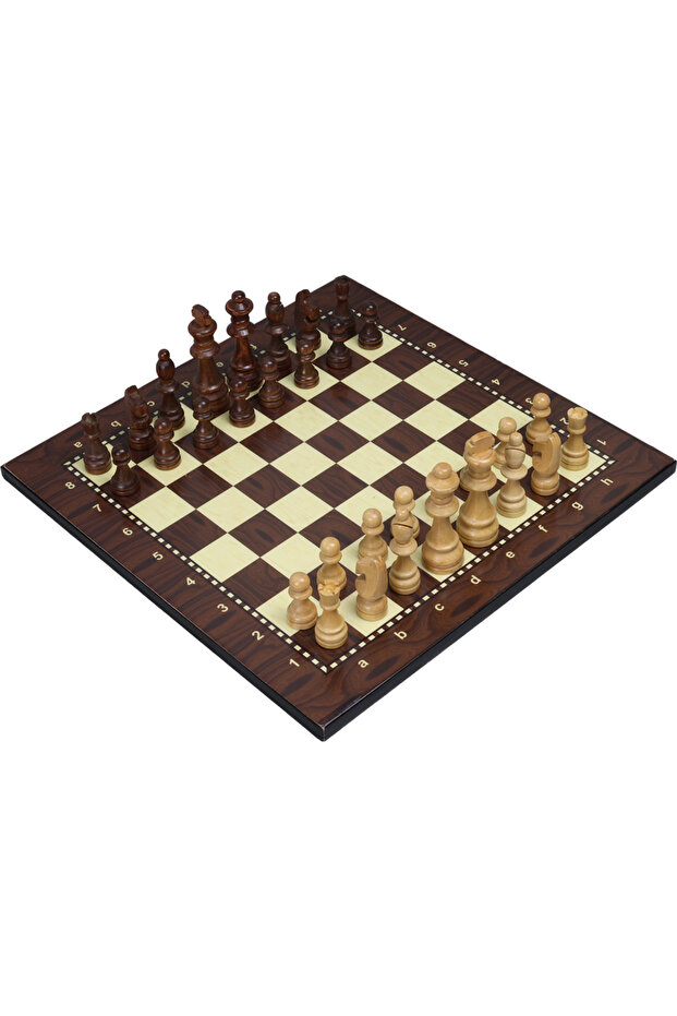 مجموعة شطرنج شجرة فاخرة - مع حقيبة - 3