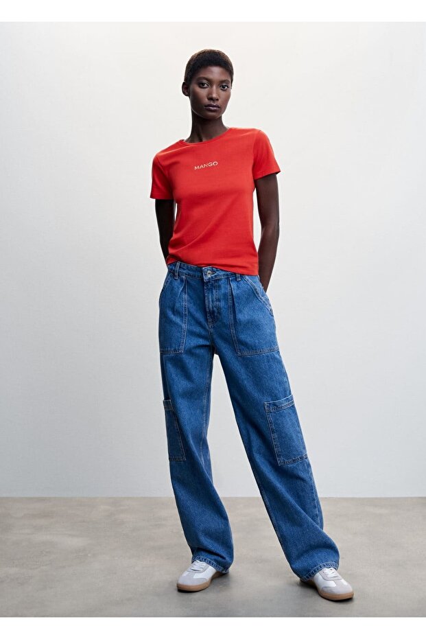 Parlak Logolu Tişört - 2