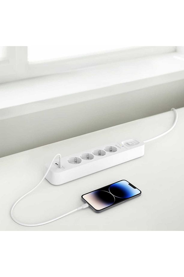 SRB001vf2M USB-C-USB-A 4x Akım Korumalı Priz 2M - 4