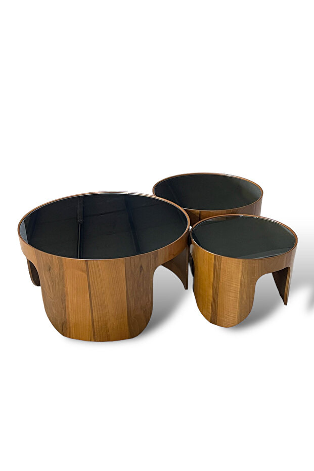 Lotte 3'lü Orta Sehpa Seti - 1