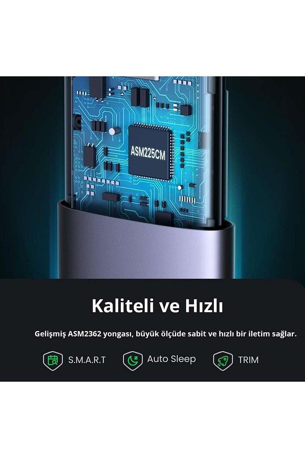 M.2 Nvme Ssd Type-c 3.1 Gen2 Pcıe M-key M B Key Disk Kutusu - 5