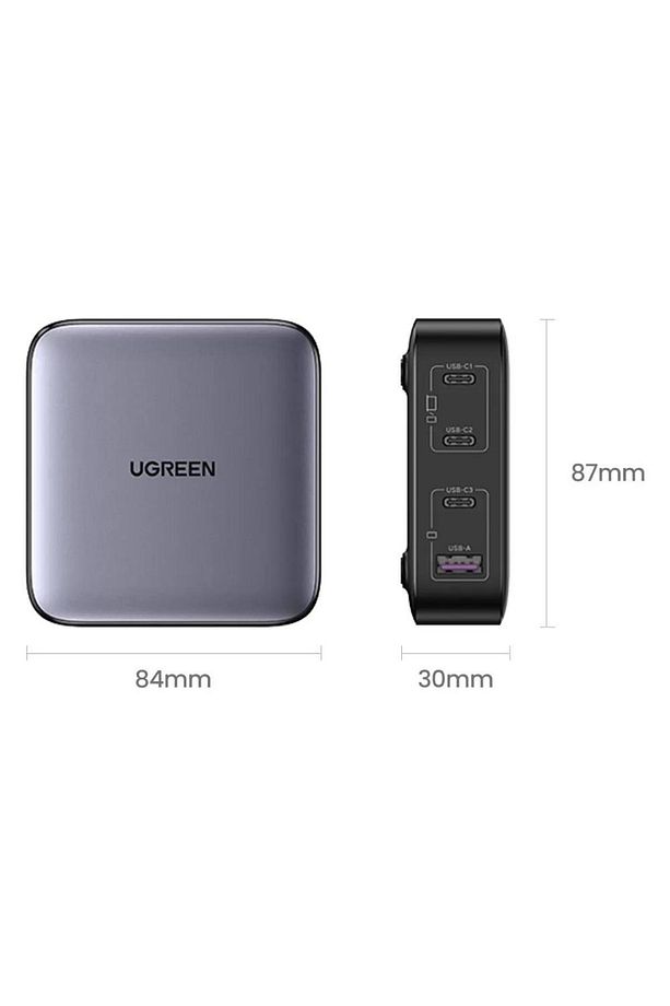 Nexode 100w Usb Type-c Qc 4.0 Pd 3.0 Ganx 4 Portlu Hızlı Şarj Cihazı - 6