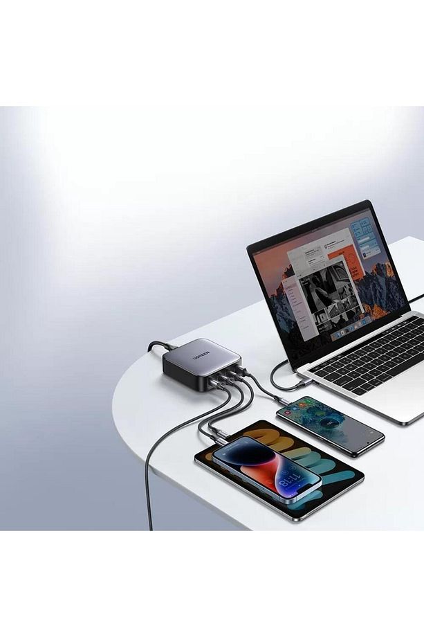 Nexode 100w Usb Type-c Qc 4.0 Pd 3.0 Ganx 4 Portlu Hızlı Şarj Cihazı - 3