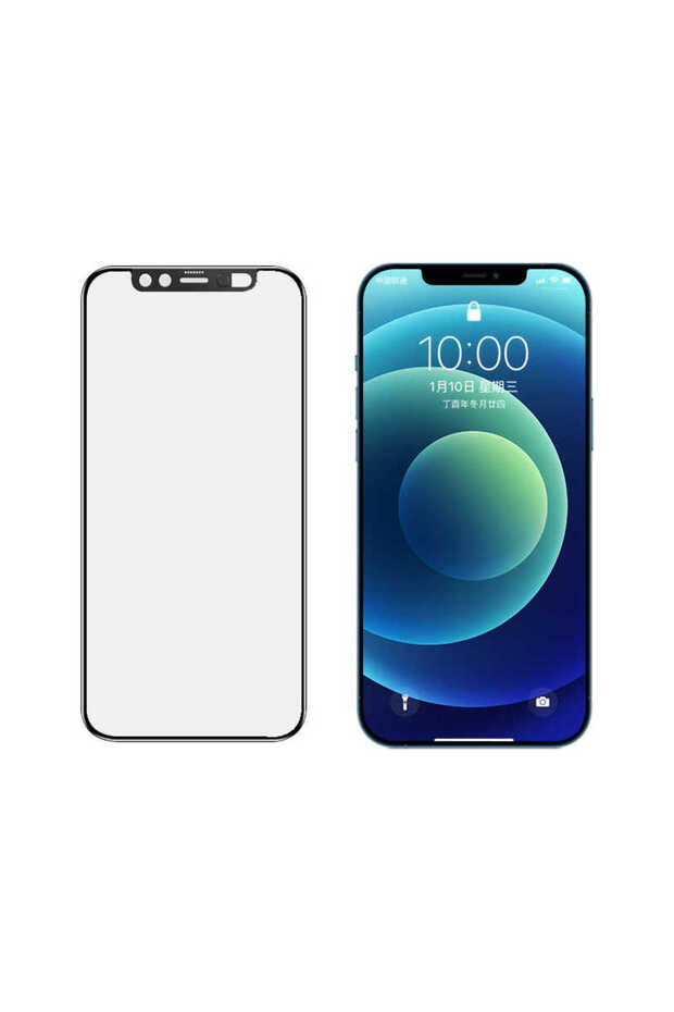 واقي شاشة من الزجاج المقوى السري المتوافق مع iPhone 12