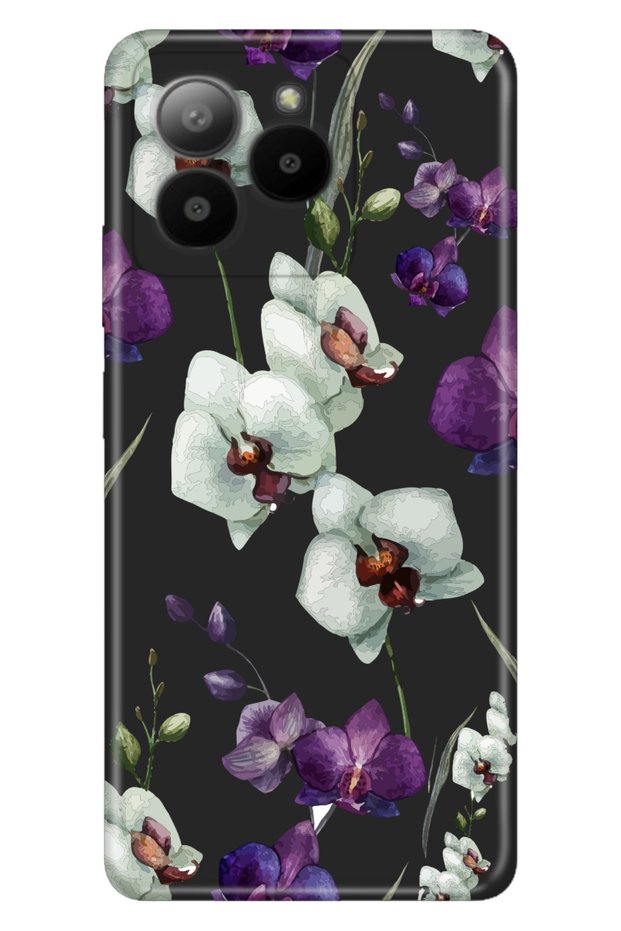 X7 Compatible Case Pictorial Printed Nano Silicone Orchid Flower