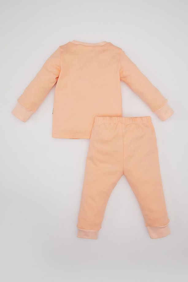 Kız Bebek Unicorn Baskılı Uzun Kollu Pijama Takımı C0666A524SP - 6