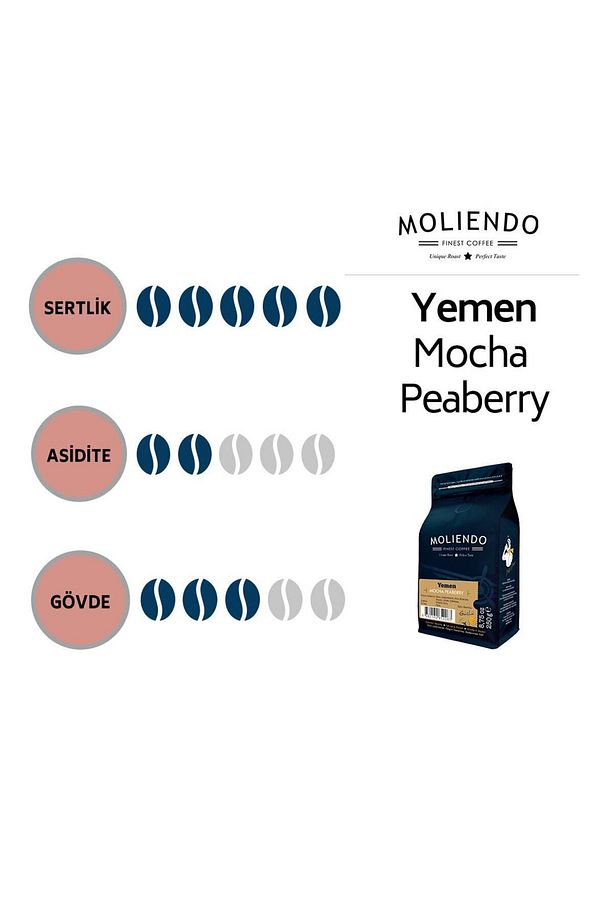 Yemen Mocha Yöresel Kahve (Çekirdek Kahve) 250 g - 4