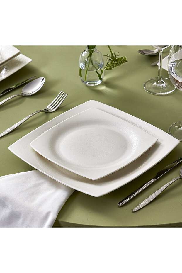 Neu Flava 6 Personen Geschirrset, 24-teilig, Porzellan - Zeitlose Eleganz für exquisite Tisch - 7