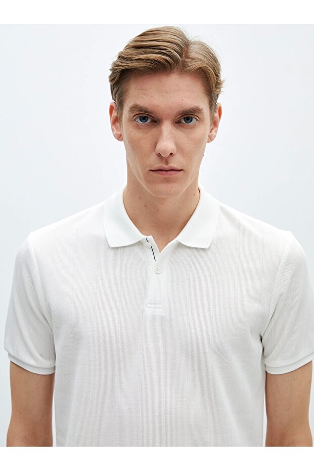 LCW Vision Polo Collar Men's Short Sleeve T-Shirt