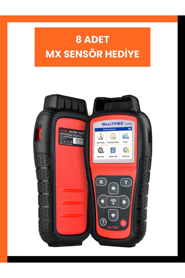 Maxitpms Ts508 Wf Lastik Basınç Sensörü Kodlama Cihazı 8 Adet Sensör Hediyeli - 3