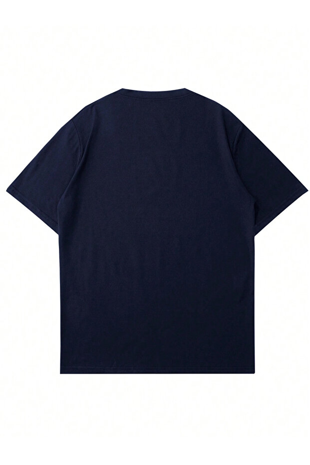 Μπλουζάκι Unisex Oversize Crew Neck Plain Basic - 2