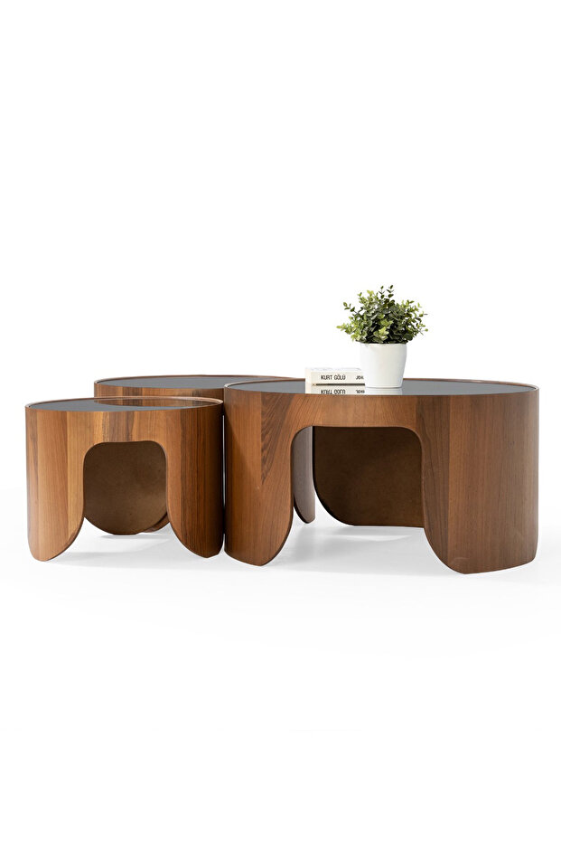 Lotte 3'lü Orta Sehpa Seti - 3