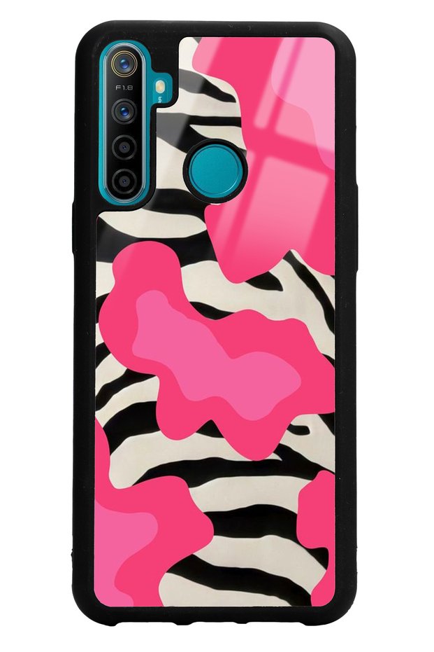 Oppo Realme C3 - 5I Pink Milky Design Glossy Phone Case