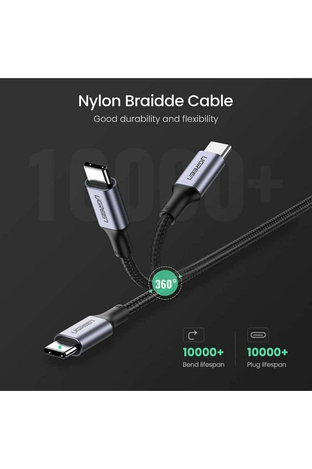Type-c To Type-c 100w Hızlı Şarj Ve Data Kablosu 1 Metre - 6