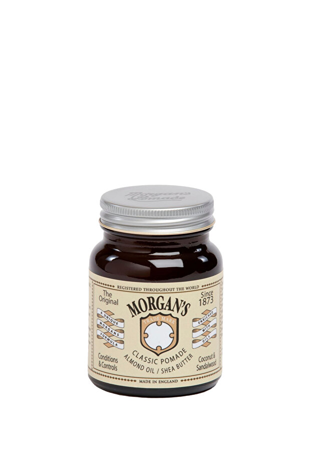 Classic Pomade Almond Oil Shea Butter Cream Label 100 Gr