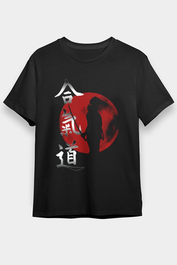 Aikido Black Unisex T-Shirt T-Shirt