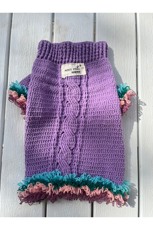 Ruffles Köpek Kazağı
