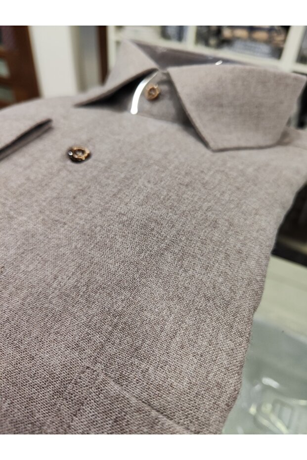 Flanel Cepli Klasik Gömlek - 2