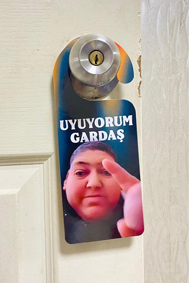 Hakan Yağar - Kapı Uyarı Levhası - 2