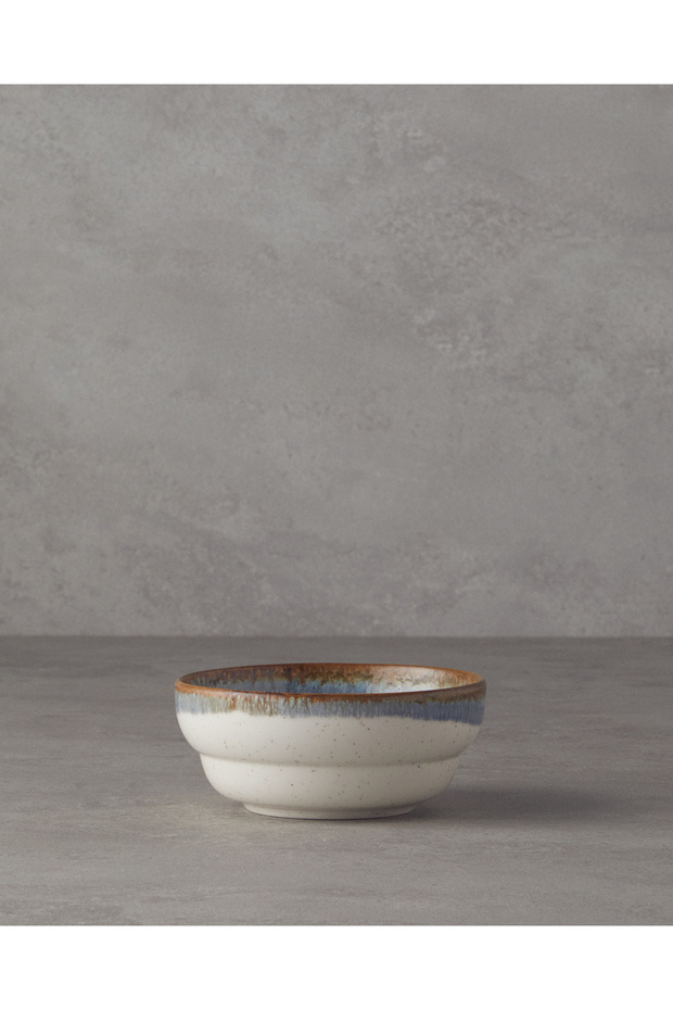 Bubly Porcelain Bowl Blue