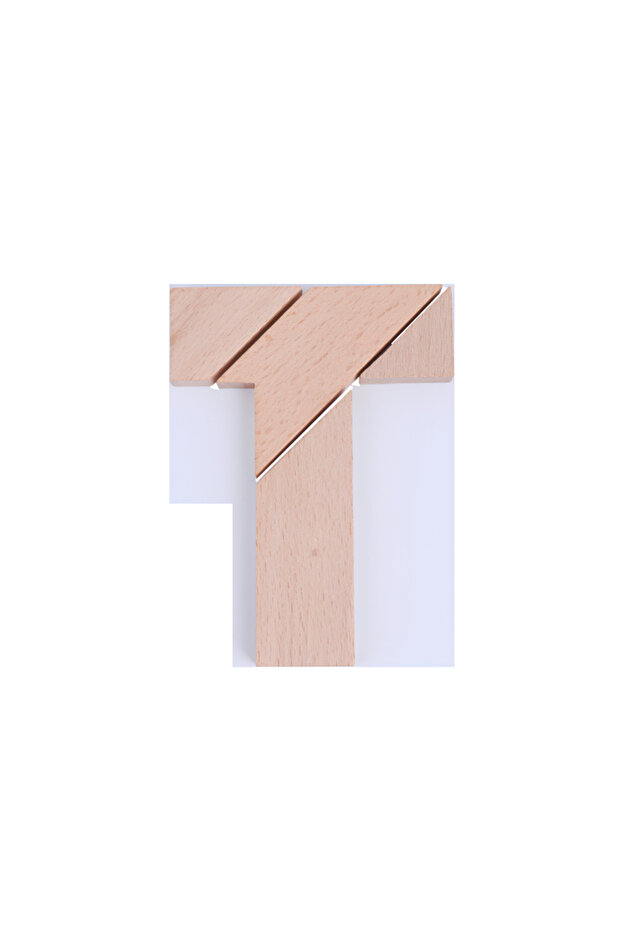 AHŞAP 4 LÜ T TANGRAM BEMİ - 3