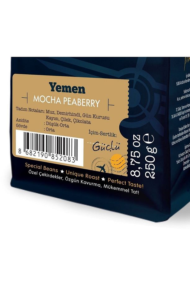 Yemen Mocha Yöresel Kahve (Çekirdek Kahve) 250 g - 3