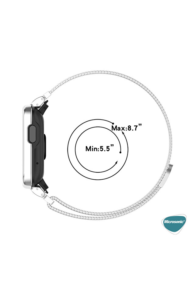 Samsung Galaxy Fit 3 Milanese Loop Kordon Gold - 6