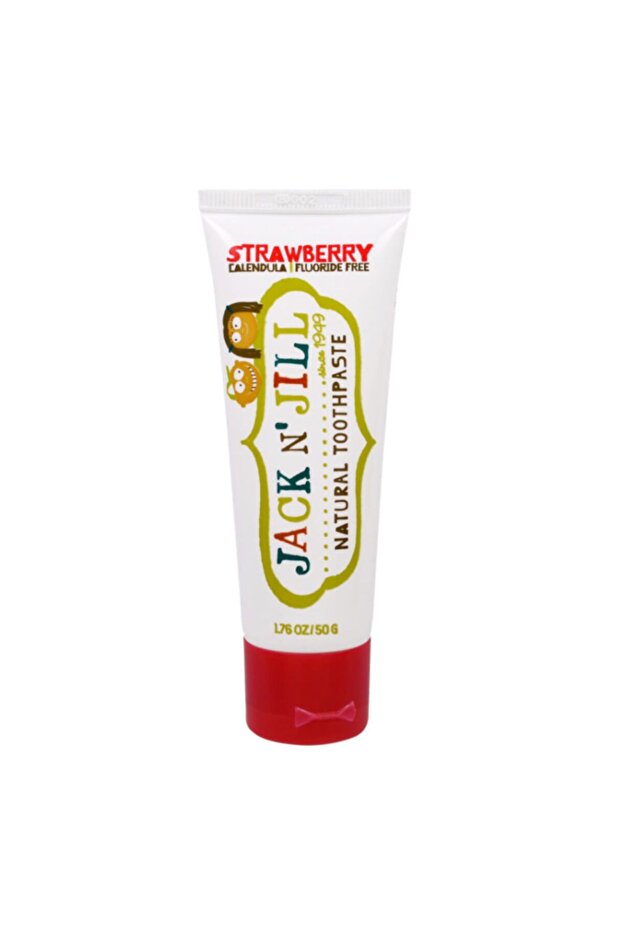 All Natural Strawberry Flavored Toothpaste for Children 50 Gr