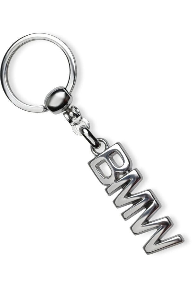 3 Products Single Price - Metal Automobile Keychain with Bmw Text Logo