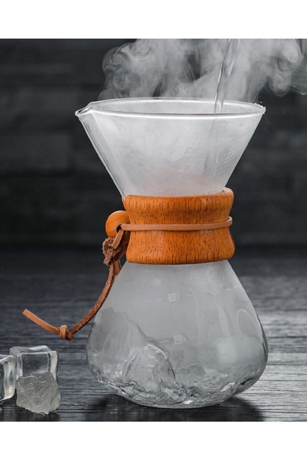Campout Filtre Kahve Cam Set 400 Ml - 4