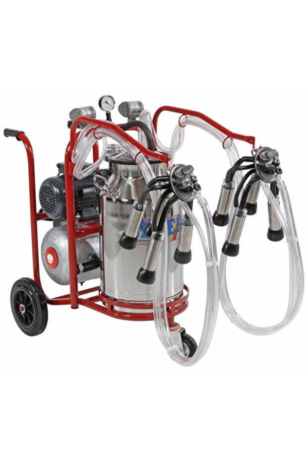 Pls 2/1 Çelik Güğümlü Süt Sağım Makinesi - 1