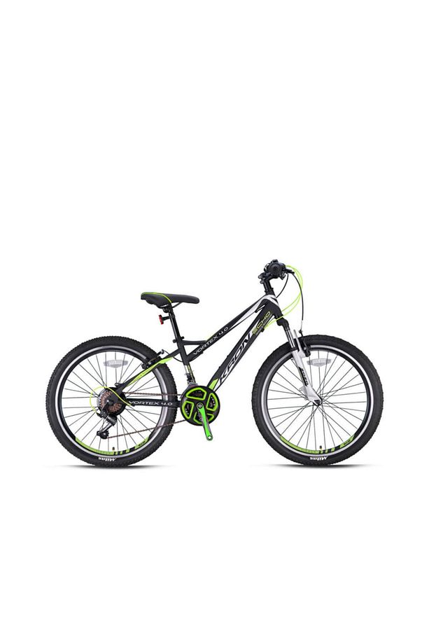 Mat Siyah-Neon Sarı Gri Vortex 4.0 24 Jant Mtb 13 Kadro 21 Vites - - 1
