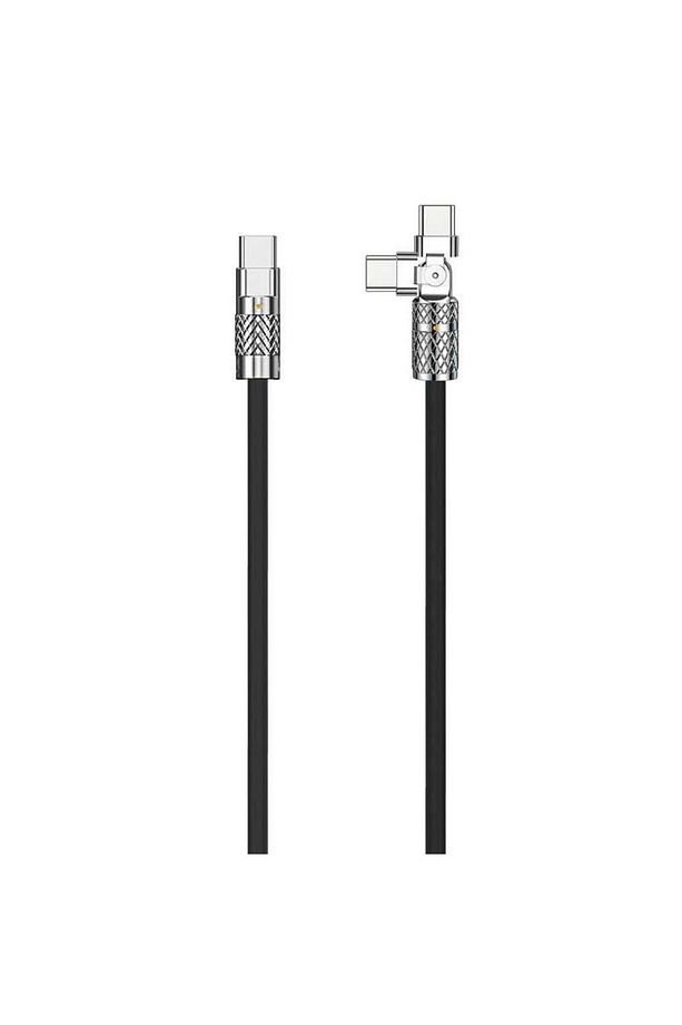 Mio UC100 USB-C To USB-C 100W 180° Dönebilen 480Mbps Ultra Hızlı Şarj ve Data Kablosu 1,8METRE - 1