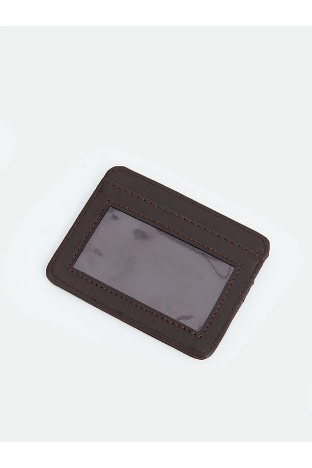 LCW ACCESSORIES Deri Görünümlü Erkek Cüzdan ve Kartlık - 3