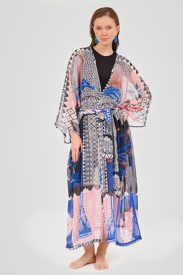 Bohem Desenli Pareo - 3