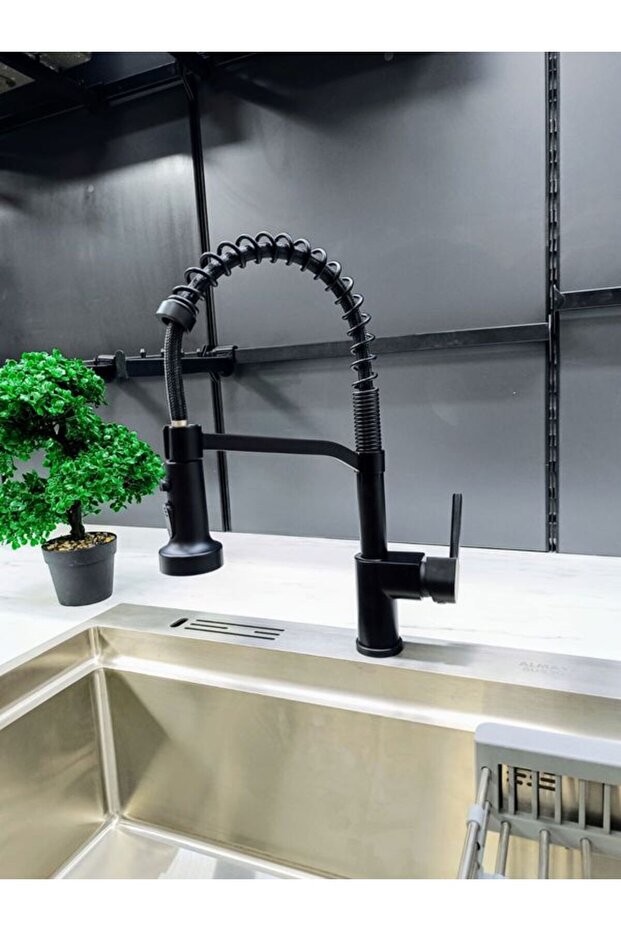 Spring Silver-Black 2 Function Outlet Battery for Kitchen - 1