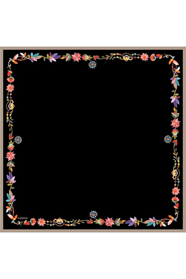 New Nostalgia Series Silk Twill Scarf 8064d-09