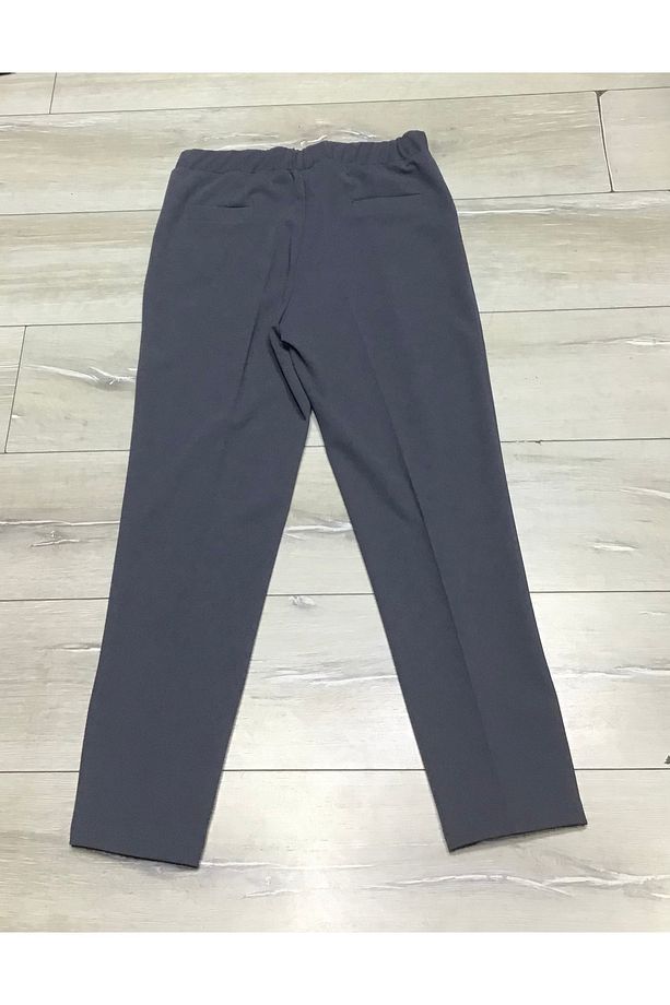 SCUBA YANLARDAN CEPLİ ÖNÜ DİKİŞLİ PAÇASI ÇAKMALI BELİ LASTİKLİ BÜYÜK BEDEN PANTOLON - 5