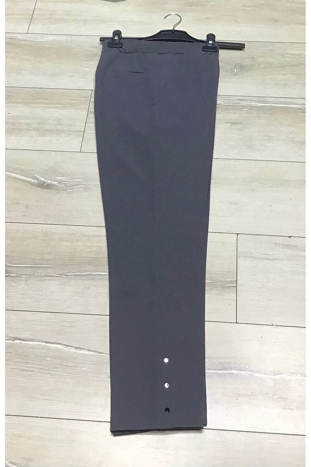 SCUBA YANLARDAN CEPLİ ÖNÜ DİKİŞLİ PAÇASI ÇAKMALI BELİ LASTİKLİ BÜYÜK BEDEN PANTOLON - 1