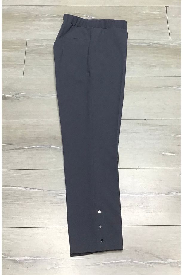 SCUBA YANLARDAN CEPLİ ÖNÜ DİKİŞLİ PAÇASI ÇAKMALI BELİ LASTİKLİ BÜYÜK BEDEN PANTOLON - 2