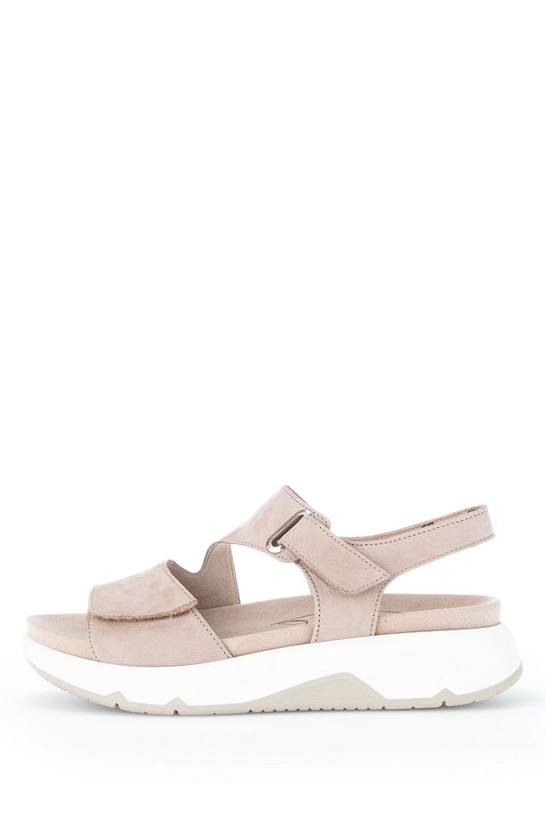 46885 Gabor Rolling Soft Kadın Nubuk Sandalet 3.5-7.5 - 6