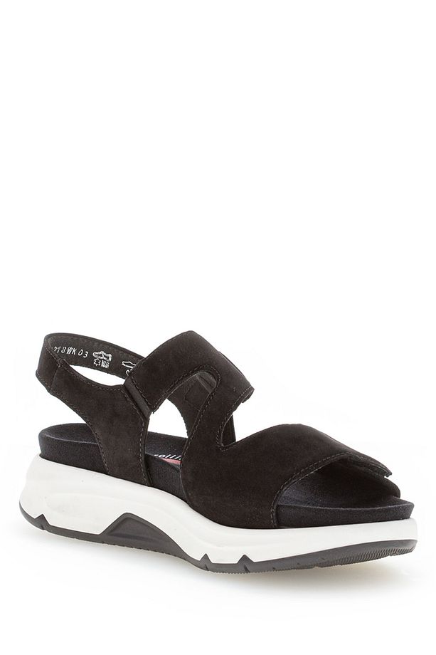 46885 Gabor Rolling Soft Kadın Nubuk Sandalet 3.5-7.5 - 5